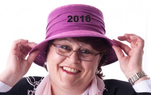 Hutbloggerin Angelika Albrecht proudly presents the Hat2016