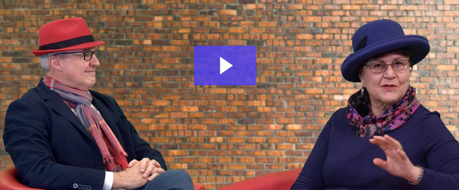 Video-Interview Hutbloggerin Angelika Albrecht mit Peter Fenkart